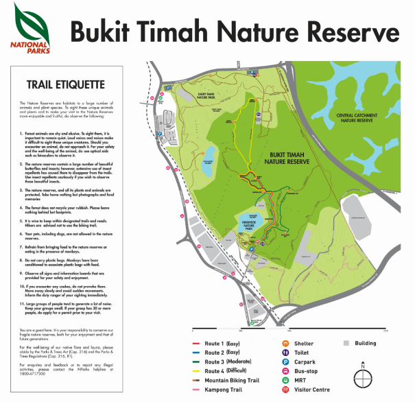 bukit timah nature reserves guide