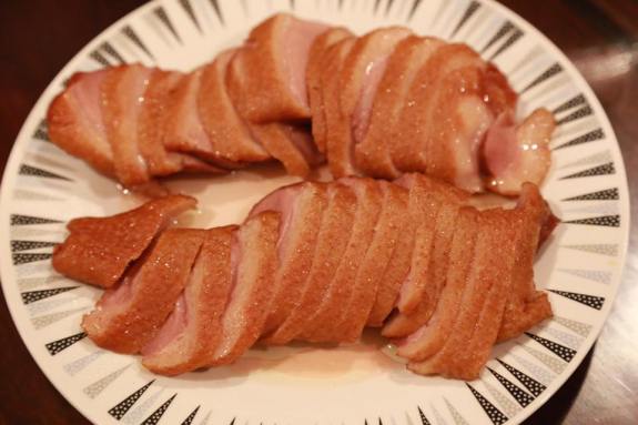 smoked duck from phoon huat delicatessen