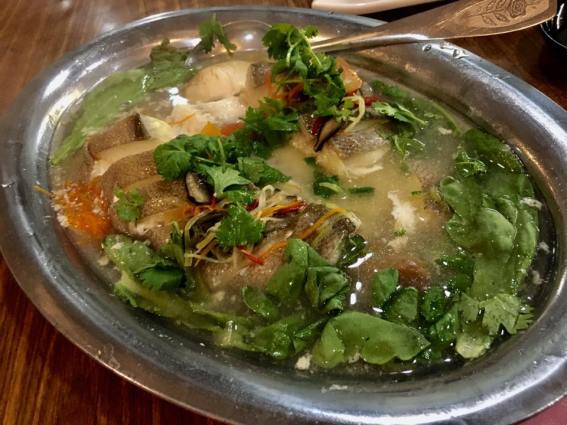 teochew steamed halibut - the best!
