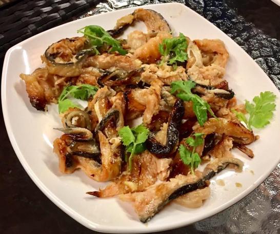 teriyaki salmon belly 