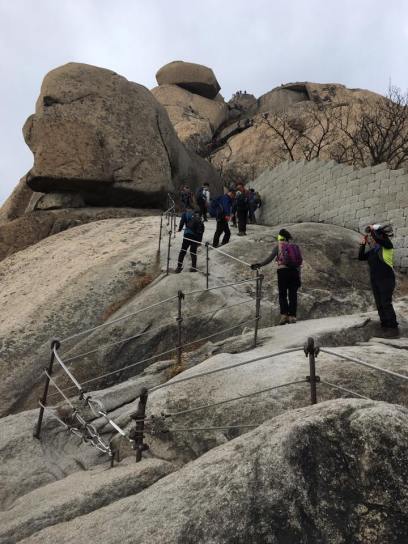 this the last part to the peak & the hardest 50m