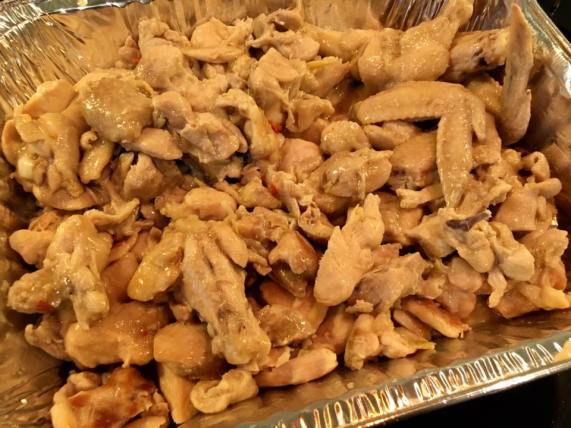 chinese wine braised chicken 黄焖鸡