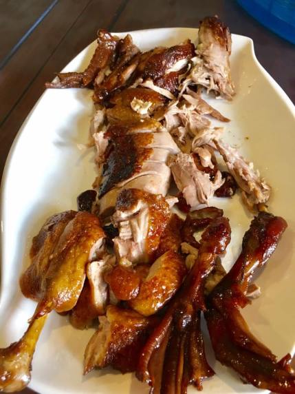 1/2 duck for 3pax lunch