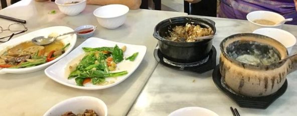 4 dishes for 3pax lunch