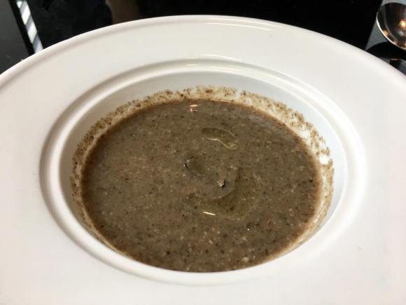truffle cepe mushroom veloute