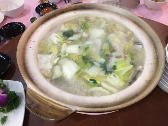 claypot pomfret soup - S$73