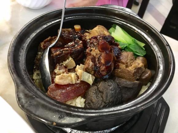 claypot pork rib rice - S$12.90