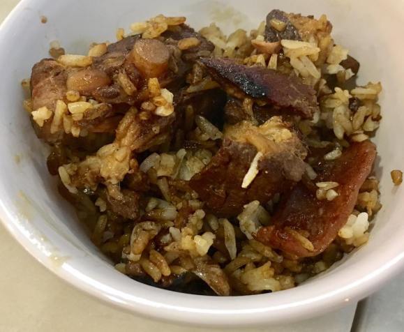 claypot pork rib rice - S$12.90