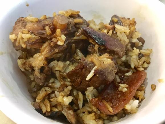 claypot pork rib rice - S$12.90