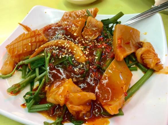 cuttlefish kang kong S$10