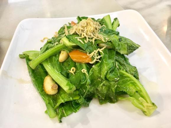fried kailan S$11.90