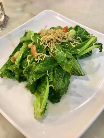 fried kailan S$11.90