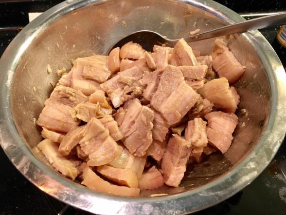 gentle braised pork belly 回锅肉