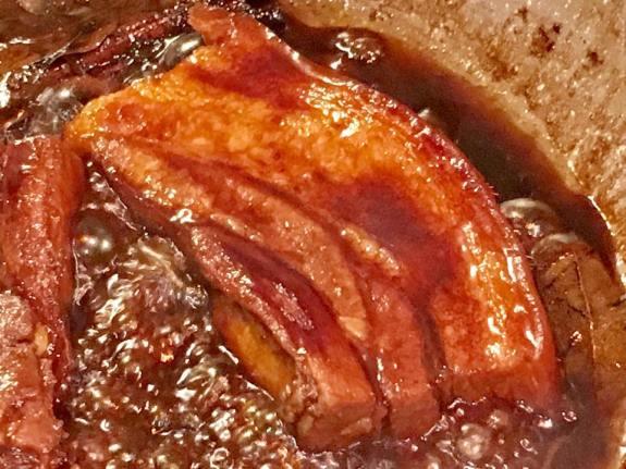 kongbak - braised pork belly