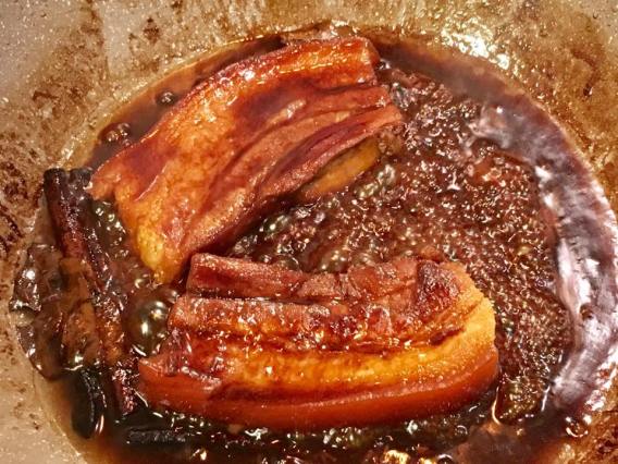 kongbak - braised pork belly
