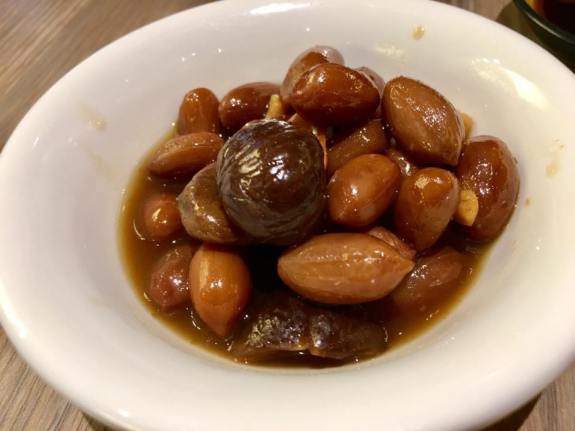 peanuts & chestnut appetizer