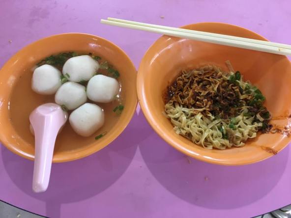 S$3 fish ball nodles
