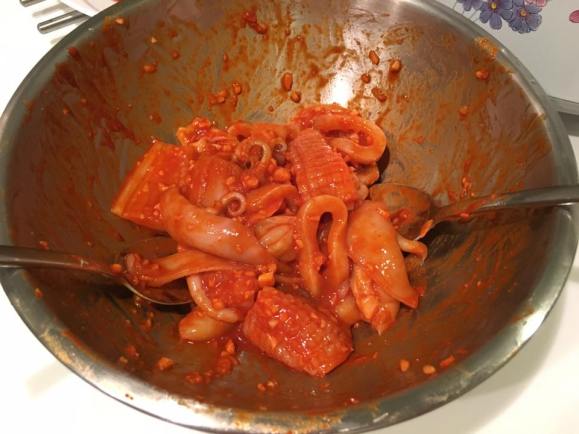 marinated sotong