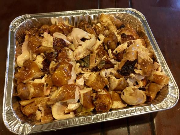 soy sauce chicken & vegetables