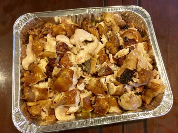 soy sauce chicken & vegetables