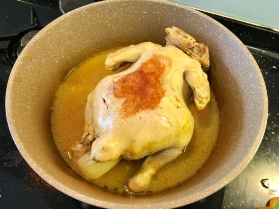 braised & steamed chicken
