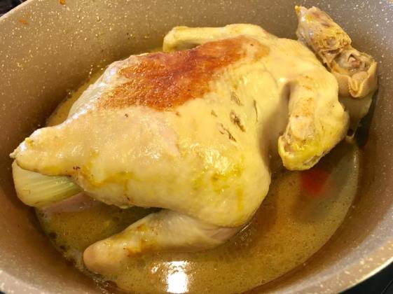 braised & steamed chicken