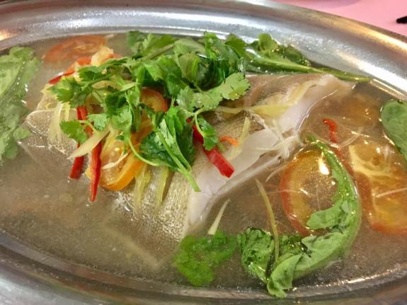 steamed halibut - S$56