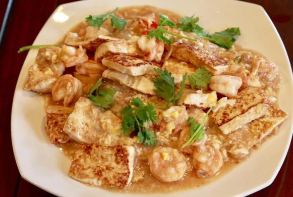 tofu prawns