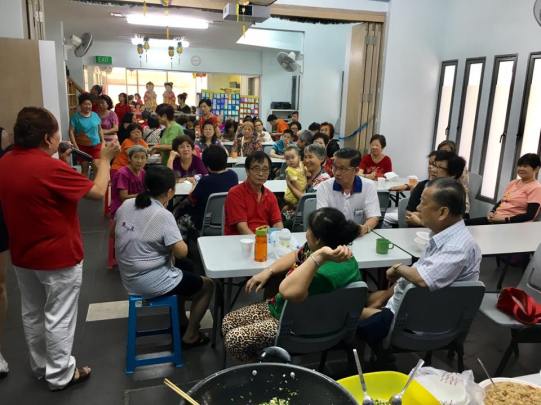 107pax for teban garden community breakfast