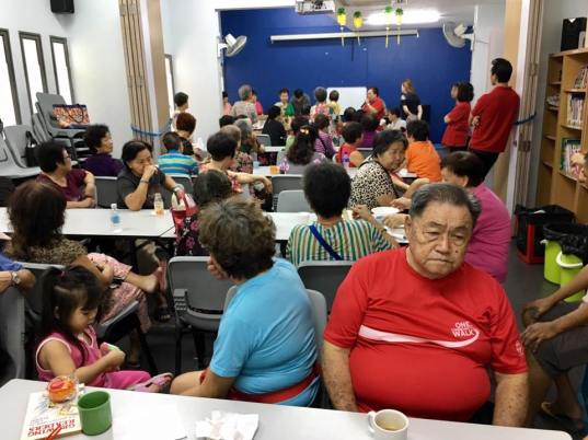 107pax for teban garden community breakfast