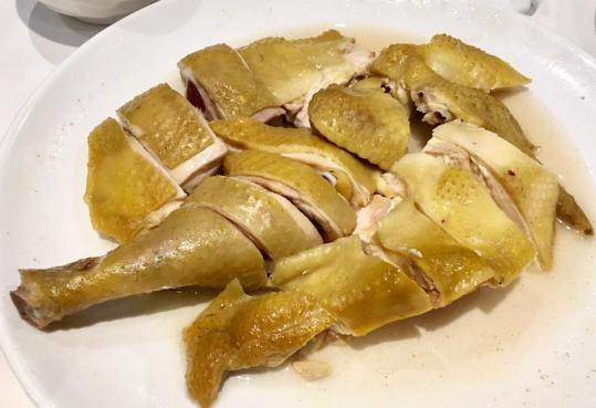 1/2 chicken 沙姜鸡 HK¥78