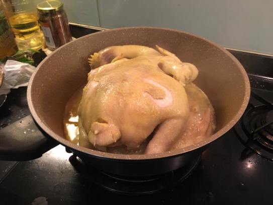 braised & steamed chicken 