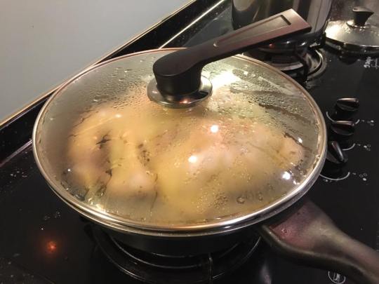 braised & steamed chicken 