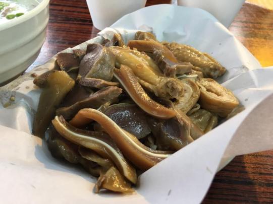 braised items @ cheung chau market stall