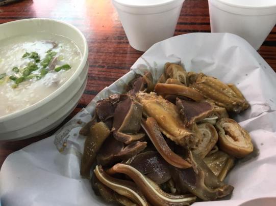 braised items @ cheung chau market stall