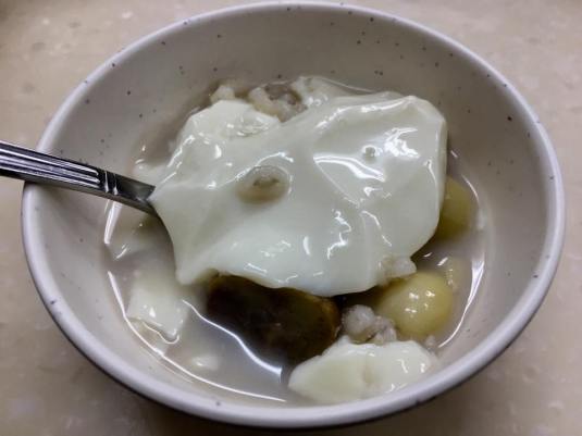 barley ginkyo nuts with tao huay