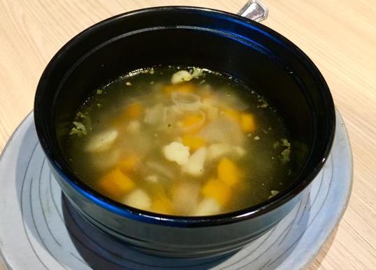 clear vegetable soup