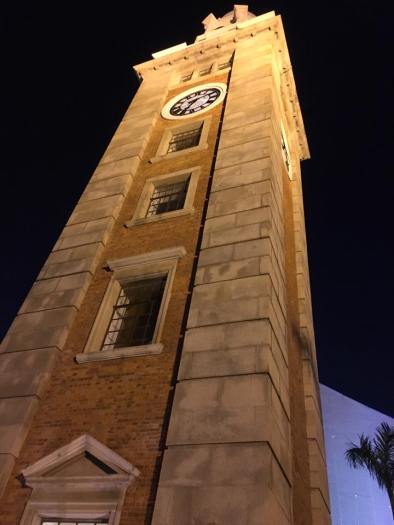 clock tower at tsimshatsui