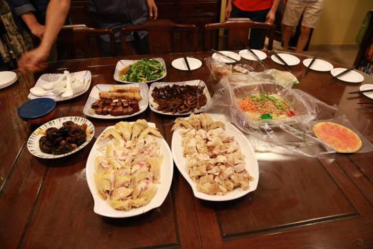 chicken rice dinner & other dishes