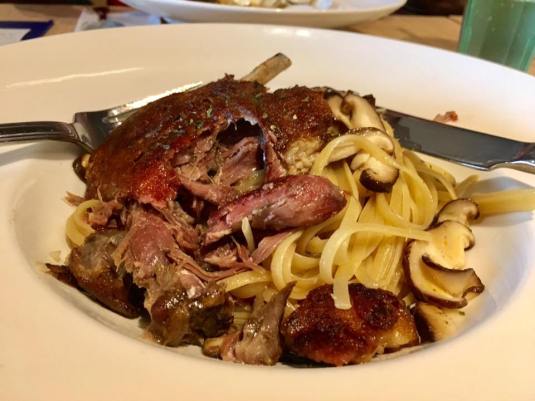 duck confit linguine - S$24.80