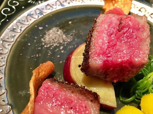 #5 grilled A5 ohmi wagyu steak