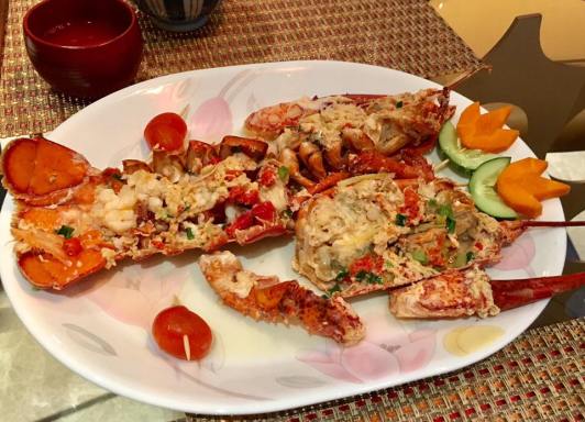 lobster in superior stock 龙虾上汤焗