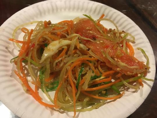 lohei with salmon & abalone