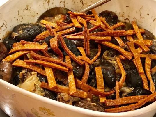 好事发财 ＝ 蚝豉发菜 dried oyster dish 