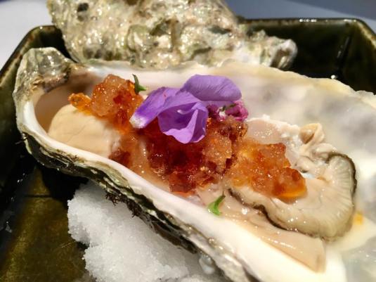 #2 oyster with ponzu jelly