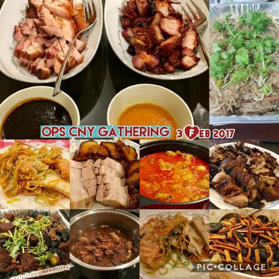 OPS chefs' potluck dishes