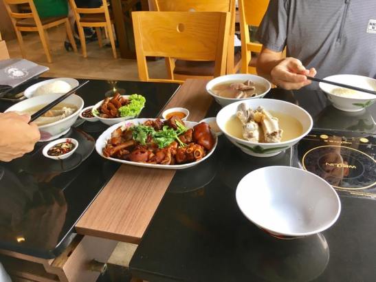 RI friends 4pax bakuteh lunch