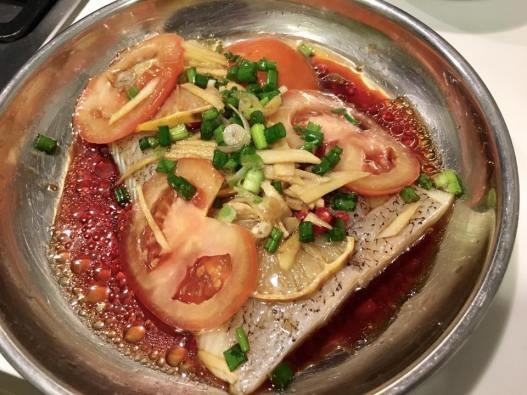 steamed turbot 蒸多宝鱼