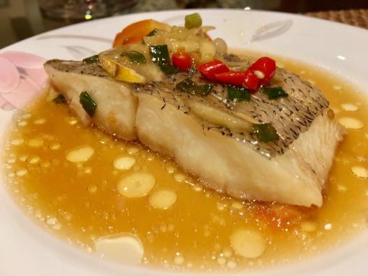 steamed turbot 蒸多宝鱼