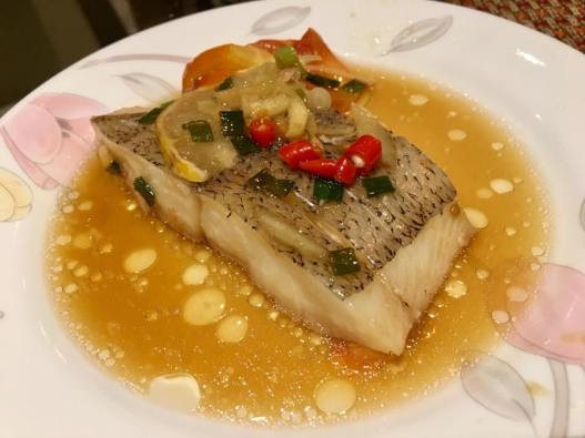 steamed turbot 蒸多宝鱼